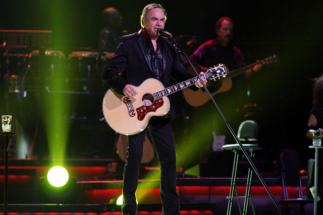 Neil Diamond at Acer Arena, photo by Eva Rinaldi