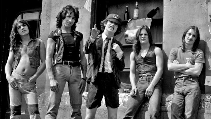 AC/DC in 1976