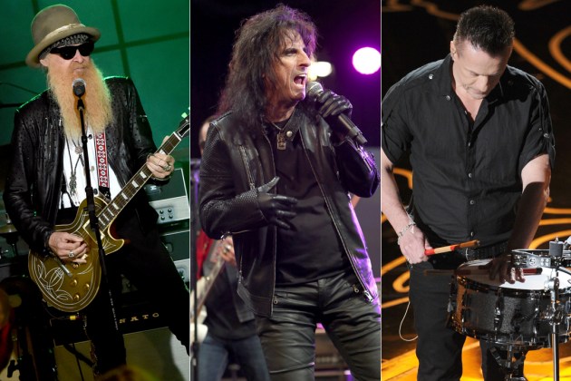 Alice Cooper release a new album, Paranormal, featuring performances by ZZ Top's Billy Gibbons and U2's Larry Mullen.
