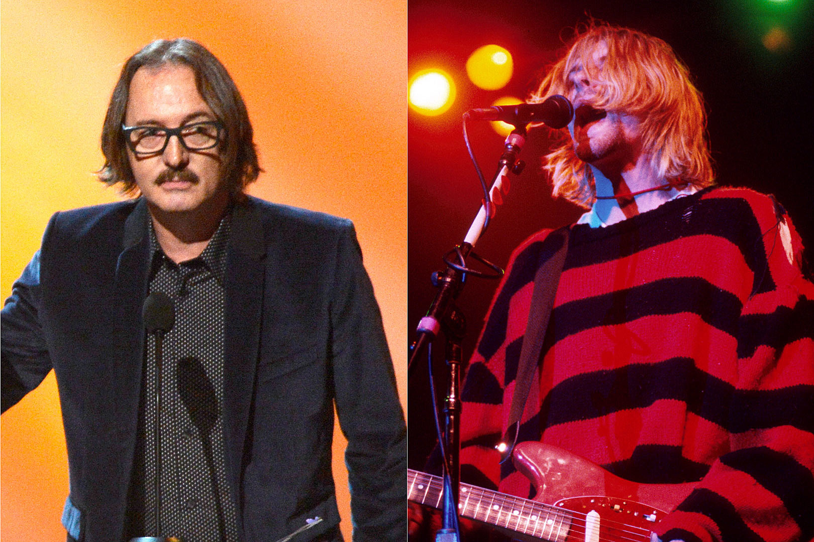 Butch Vig a Record producer and Garbage member with Nirvana's Kurt Cobain