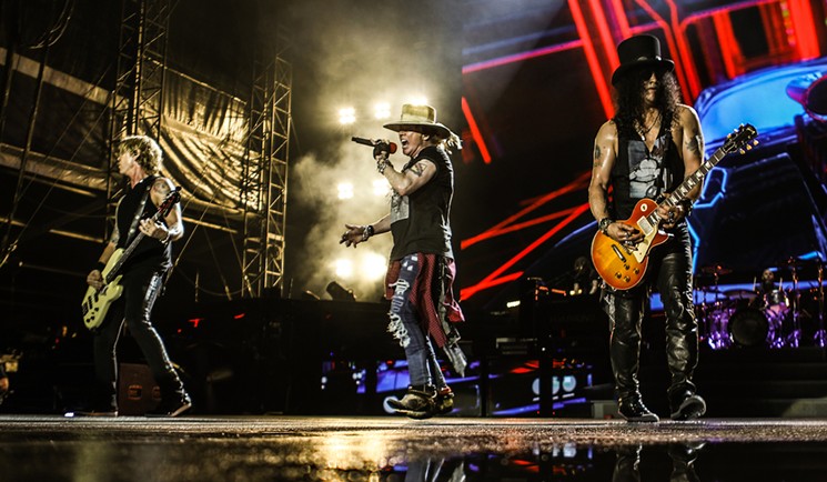 Guns N' Roses announce US tour starting in late September and ending with back-to-back shows in Las Vegas in early November