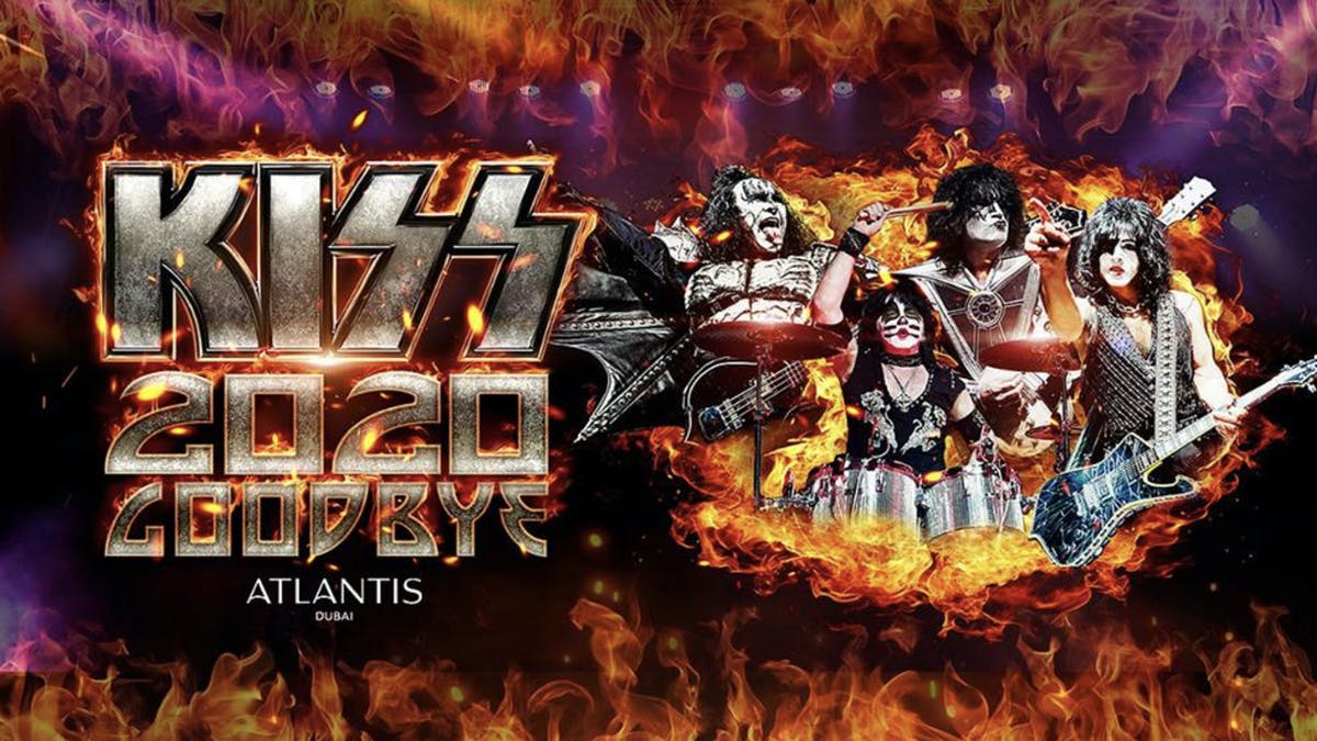 Kiss to hold virtual concert called KISS 2020 Goodbye on December 31, live streamed from the Royal Beach at the Atlantis Dubai, in front of a Covid-screened audience