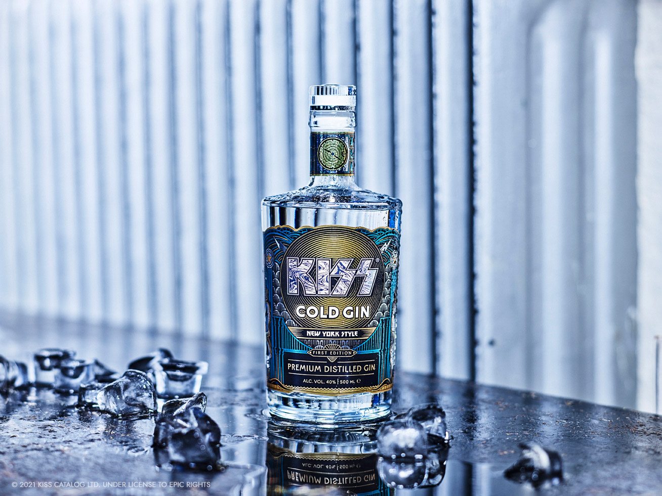 Kiss launches Cold Gin, a new product named after their 1974 song written by former member Ace Frehley