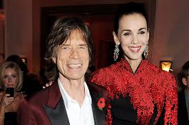 Mick Jagger with long term girlfriend L'Wren Scott  