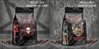 Motley Crue launches their own brand of coffee in partnership with Brewtality Coffee