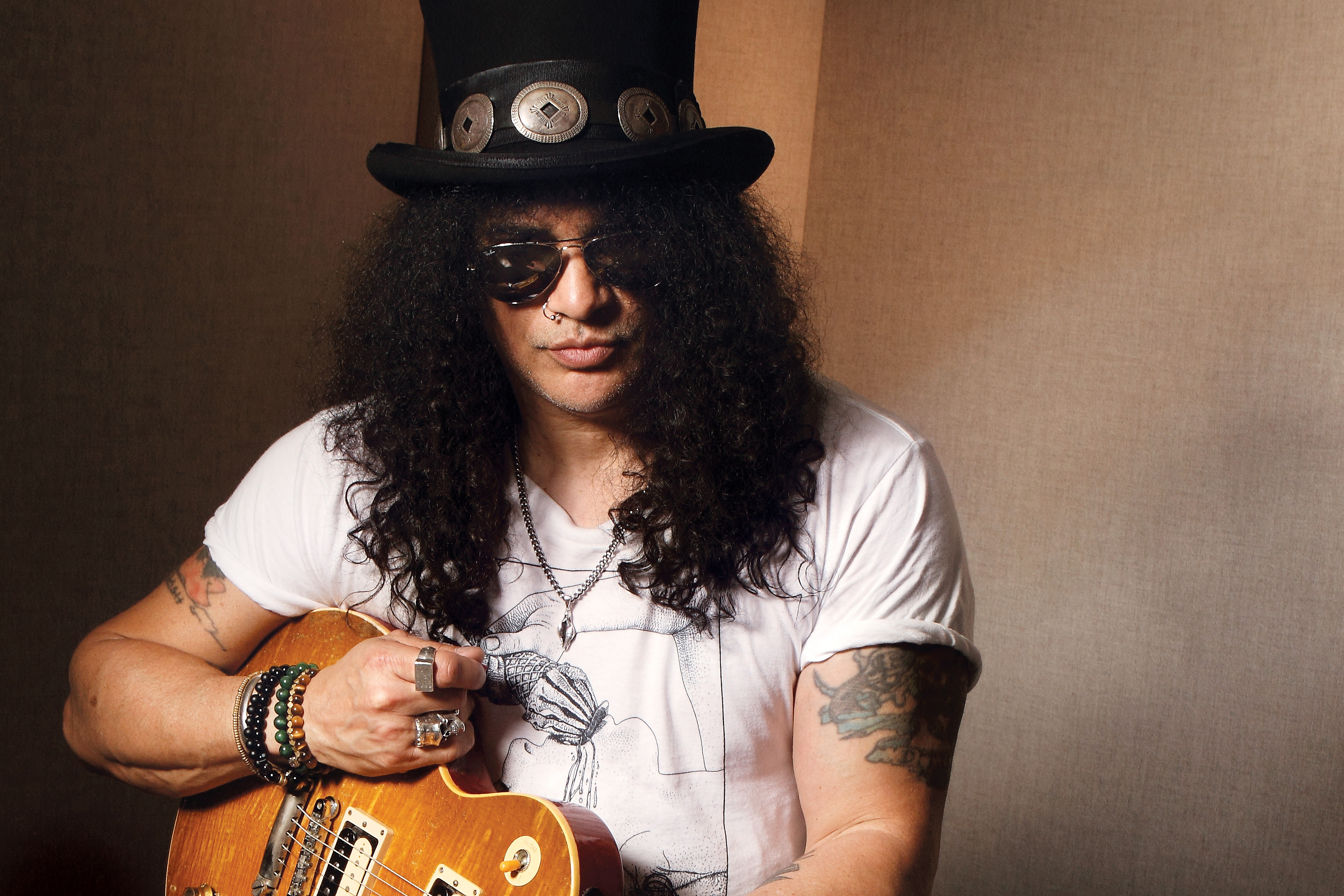 Guns N' Roses' guitarist Slash confirms that a new GNR album is in the works