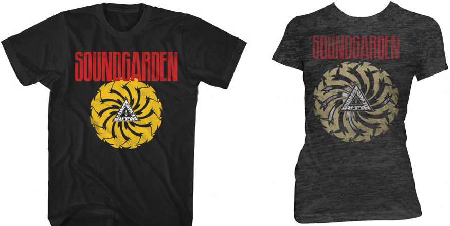 Soundgarden Grunge Alternative Rock n Roll Band Group Badmotorfinger Album Cover Artwork Men's and Women's Black Vintage T-shirts